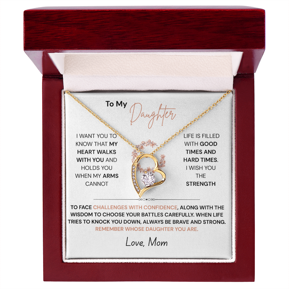 ( My Heart Walks With You )- NECKLACE - ALMOST SOLD 🔥