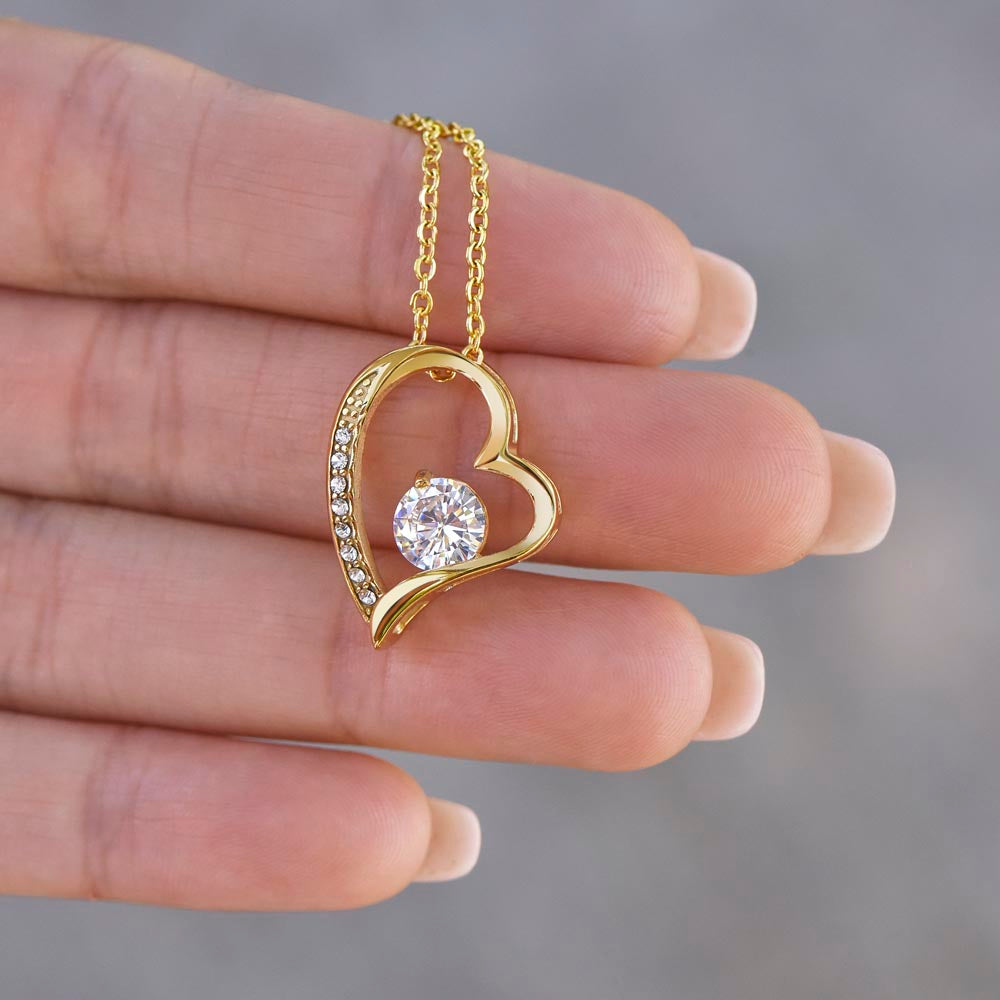 ( My Heart Walks With You )- NECKLACE - ALMOST SOLD 🔥