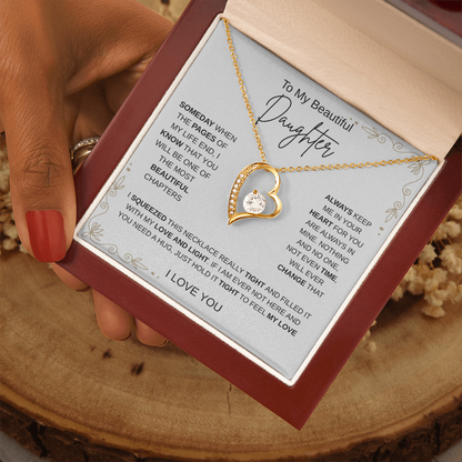 To My Daughter – Love You Forever Necklace