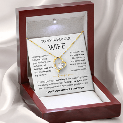 To My Wife – Love of My Life Necklace