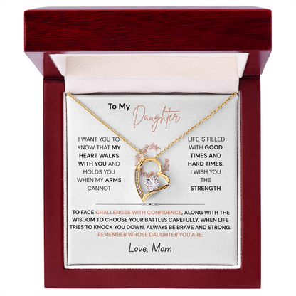 ( My Heart Walks With You )- NECKLACE - ALMOST SOLD 🔥