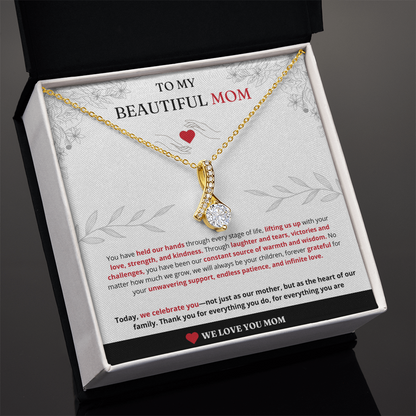 A Heartfelt Tribute to Mom’s Endless Love - Necklace For Mom😊