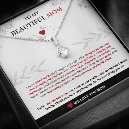 A Heartfelt Tribute to Mom’s Endless Love - Necklace For Mom😊