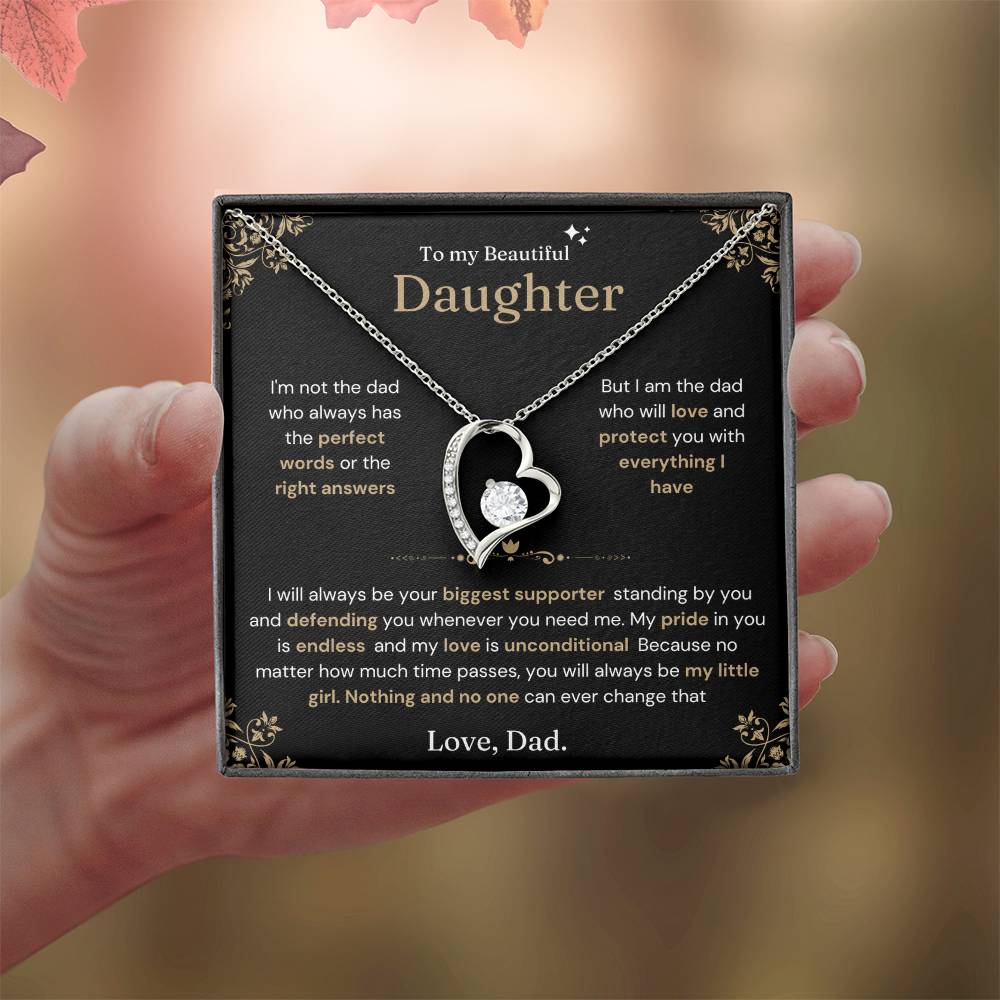 To My Daughter – A Heart of Love from Dad