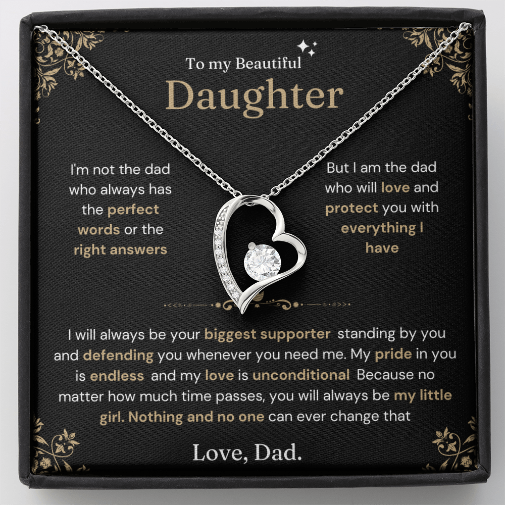 To My Daughter – A Heart of Love from Dad