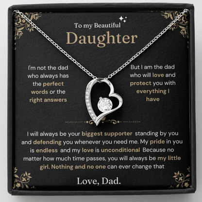 To My Daughter – A Heart of Love from Dad