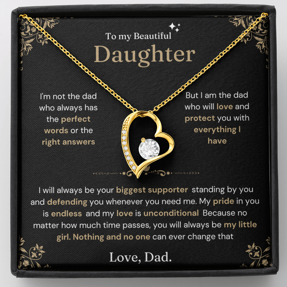 To My Daughter – A Heart of Love from Dad