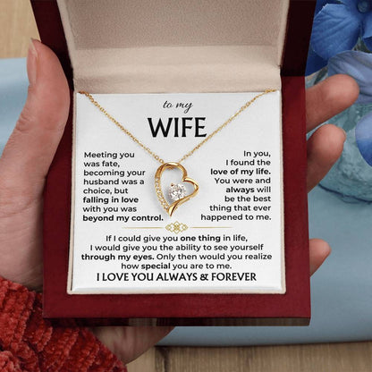 To My Wife – Love of My Life Necklace