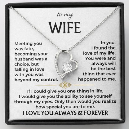 To My Wife – Love of My Life Necklace